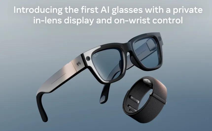 Meta Glasses with Display